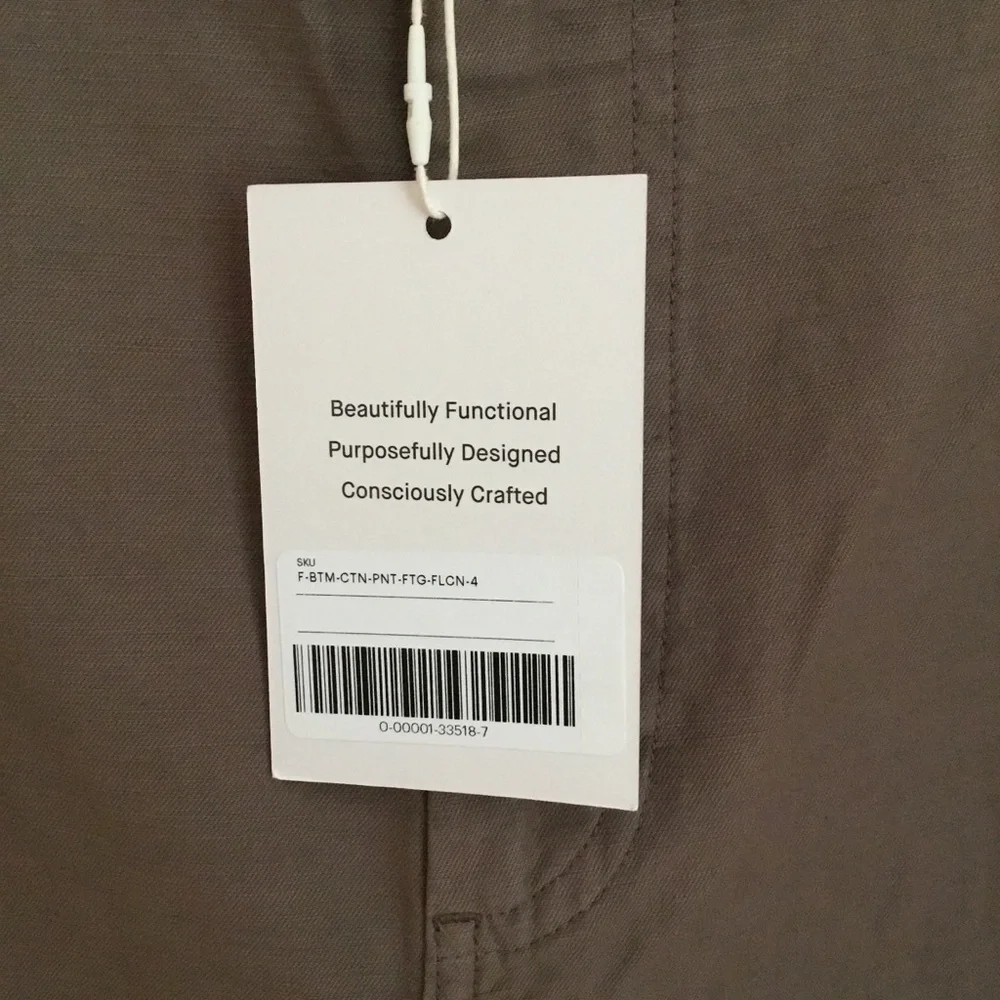 NEW Everlane The Fatigue Barrel High Rise Pants